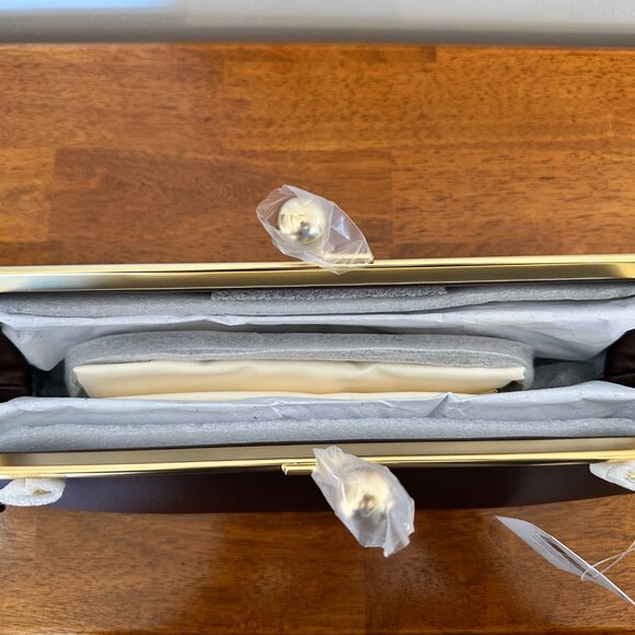 NWT Coach Runway Kisslock Frame Bag 30 in Maple - Picture 3 of 13